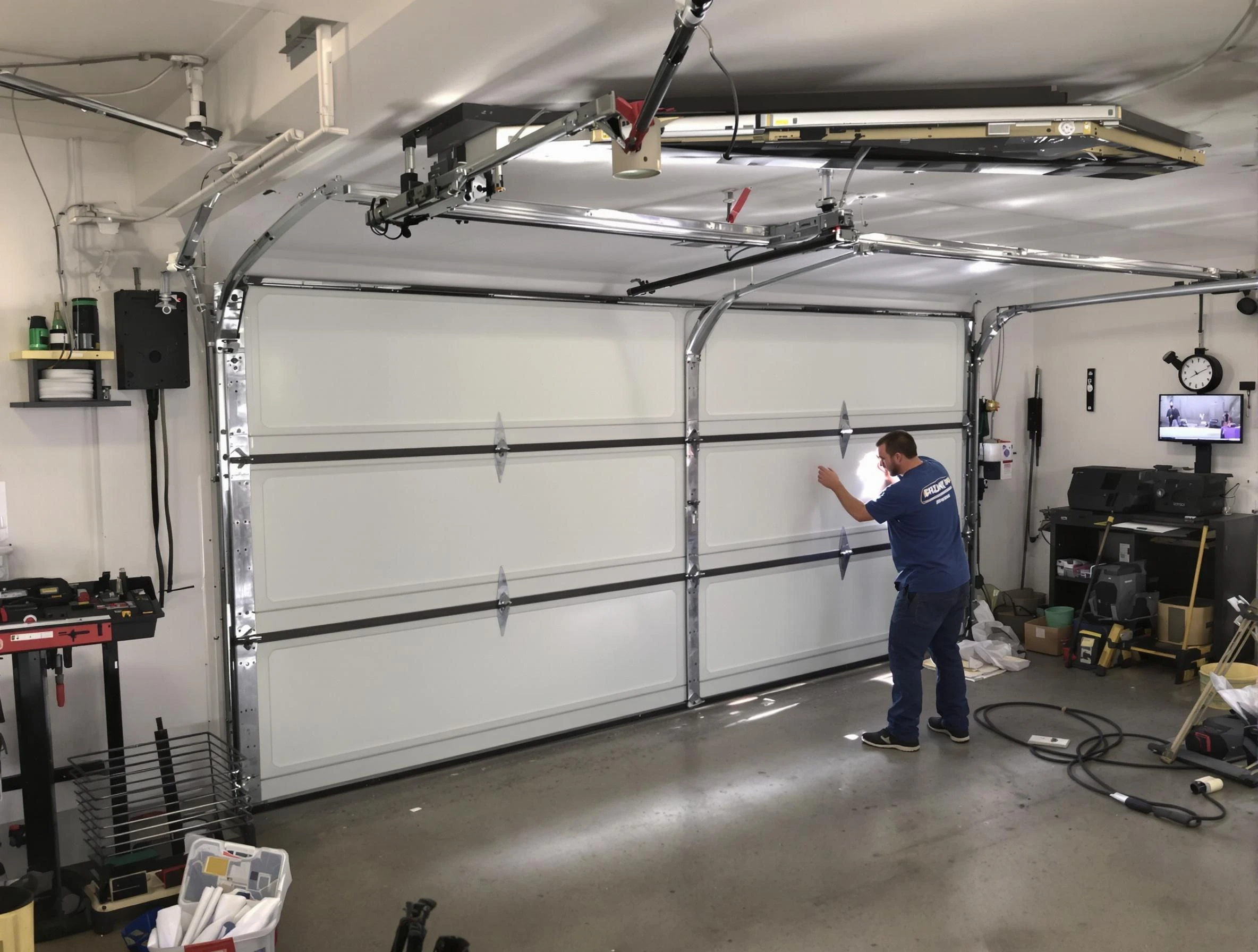 Professional garage door repair service by Sheridan Garage Door Repair in Sheridan