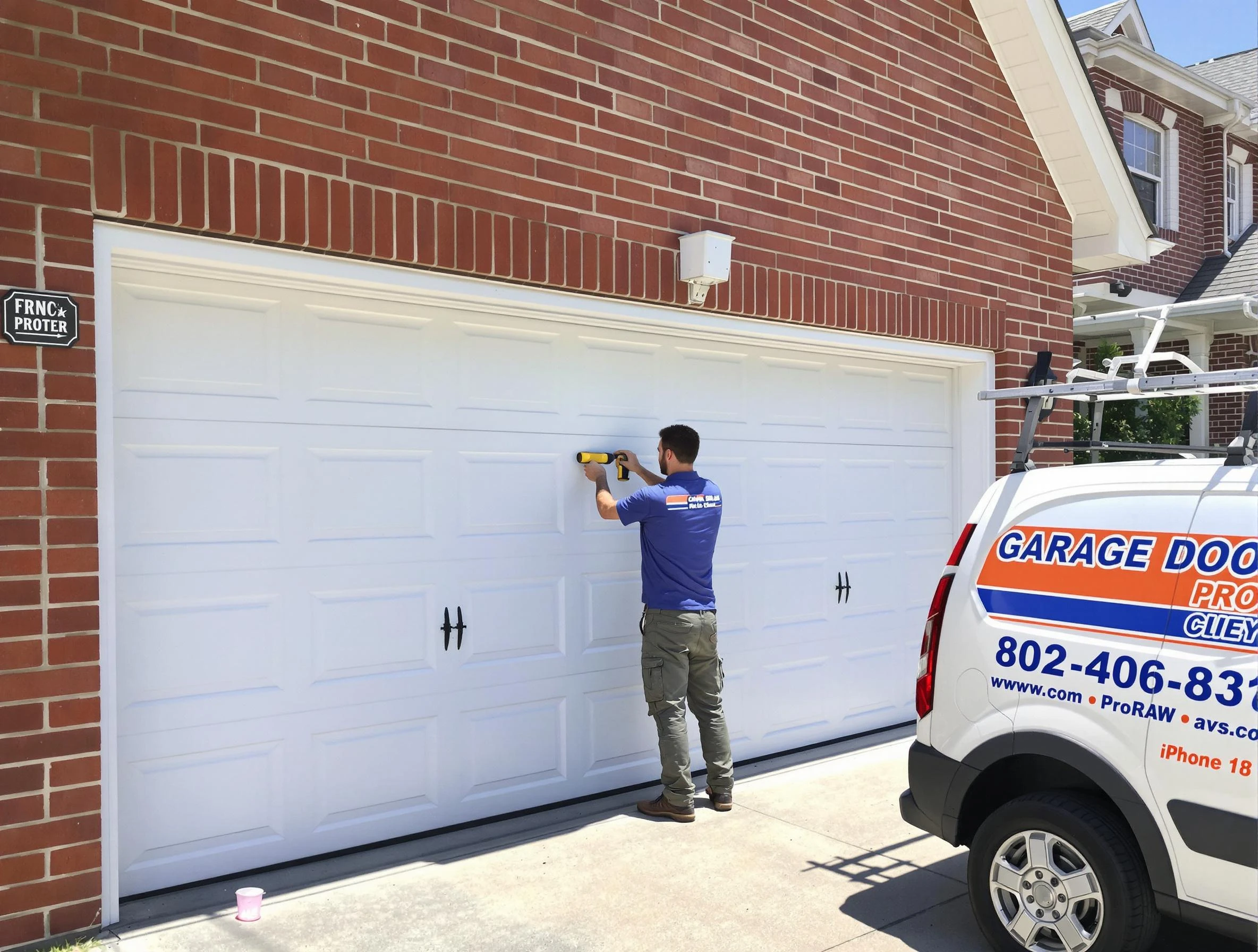 Local garage door repair service by Sheridan Garage Door Repair in Sheridan